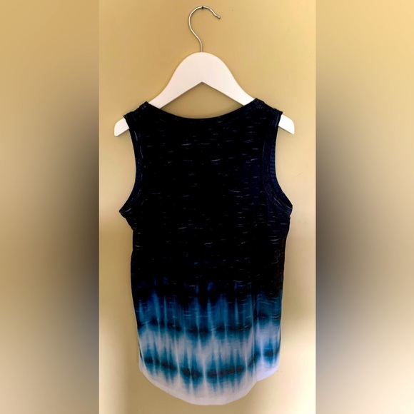 River Island Boys Multicolor Frequency Print Crew Neck Tank Top - Picture 2 of 3